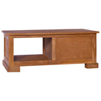 Meuble TV en Bois de Teck Massif - 90 cm-Mon Meuble TV-5