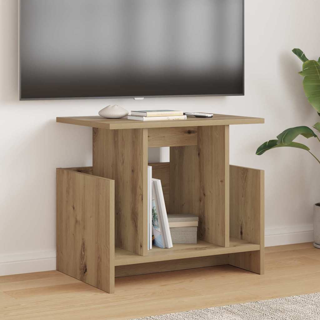 Meuble TV en Bois Design Gris Sonoma - 50 cm-Mon Meuble TV-Chêne artisanal-50 x 35 x 45 cm-2-12
