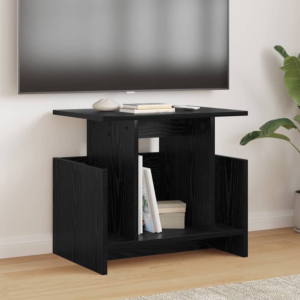 Meuble TV en Bois Design Gris Sonoma - 50 cm-Mon Meuble TV-Chêne noir-50 x 35 x 45 cm-2-14