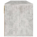 Meuble TV en Bois d'Ingénierie Effet Béton - 88,5 cm-Mon Meuble TV-8