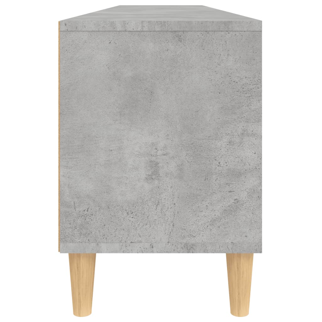 Meuble TV en Bois d'Ingénierie Gris Foncé - 150 cm-Mon Meuble TV-150 cm-1-30 cm-8