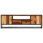 Meuble TV en Bois et Acier - 120 cm-Mon Meuble TV-3
