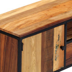 Meuble TV en Bois et Acier - 120 cm-Mon Meuble TV-5