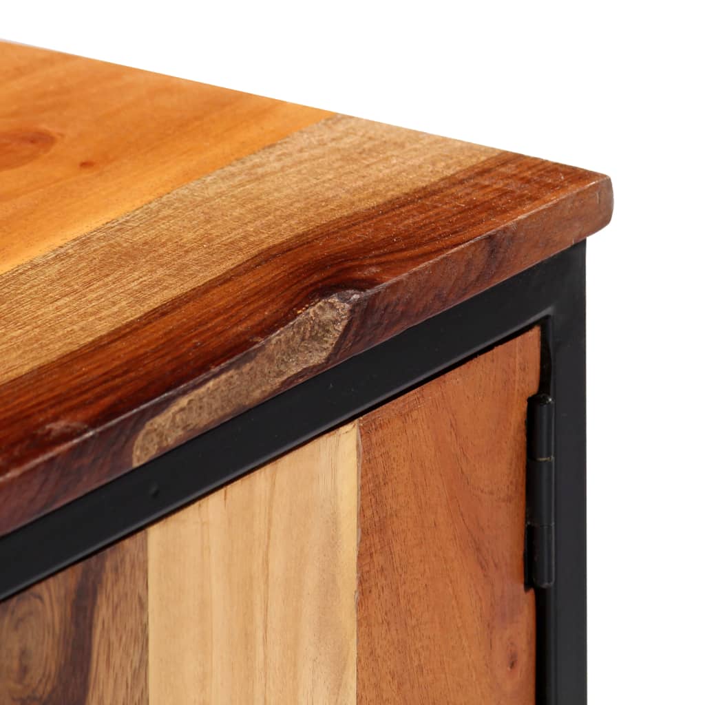 Meuble TV en Bois et Acier - 120 cm-Mon Meuble TV-6