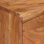 Meuble TV en Bois et Fer Forgé - 110 cm-Mon Meuble TV-6