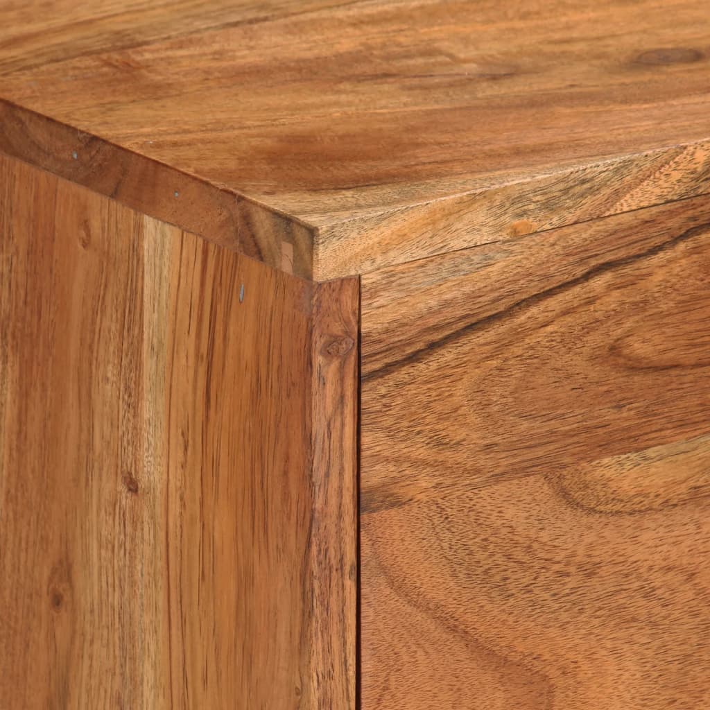 Meuble TV en Bois et Fer Forgé - 110 cm-Mon Meuble TV-6