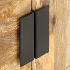 Meuble TV en Bois et Métal Noir - 140 cm-Mon Meuble TV-5