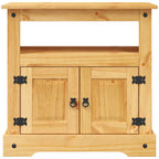 Meuble TV en Bois et Métal Noir - 80 cm-Mon Meuble TV-4