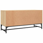 Meuble TV en Bois et Verre Effet Chêne - 102 cm-Mon Meuble TV-Chêne sonoma-1-7