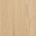 Meuble TV en Bois et Verre Effet Chêne - 102 cm-Mon Meuble TV-Chêne sonoma-1-9