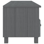 Meuble TV en Bois Gris Anthracite - 158 cm-Mon Meuble TV-Gris foncé-4