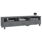 Meuble TV en Bois Gris Anthracite - 158 cm-Mon Meuble TV-Gris foncé-6