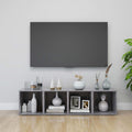 Meuble TV en Bois Gris Clair - 4 Pièces-Mon Meuble TV-Gris béton-4-25