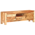 Meuble TV en Bois Massif d'Acacia - 116 cm-Mon Meuble TV-1