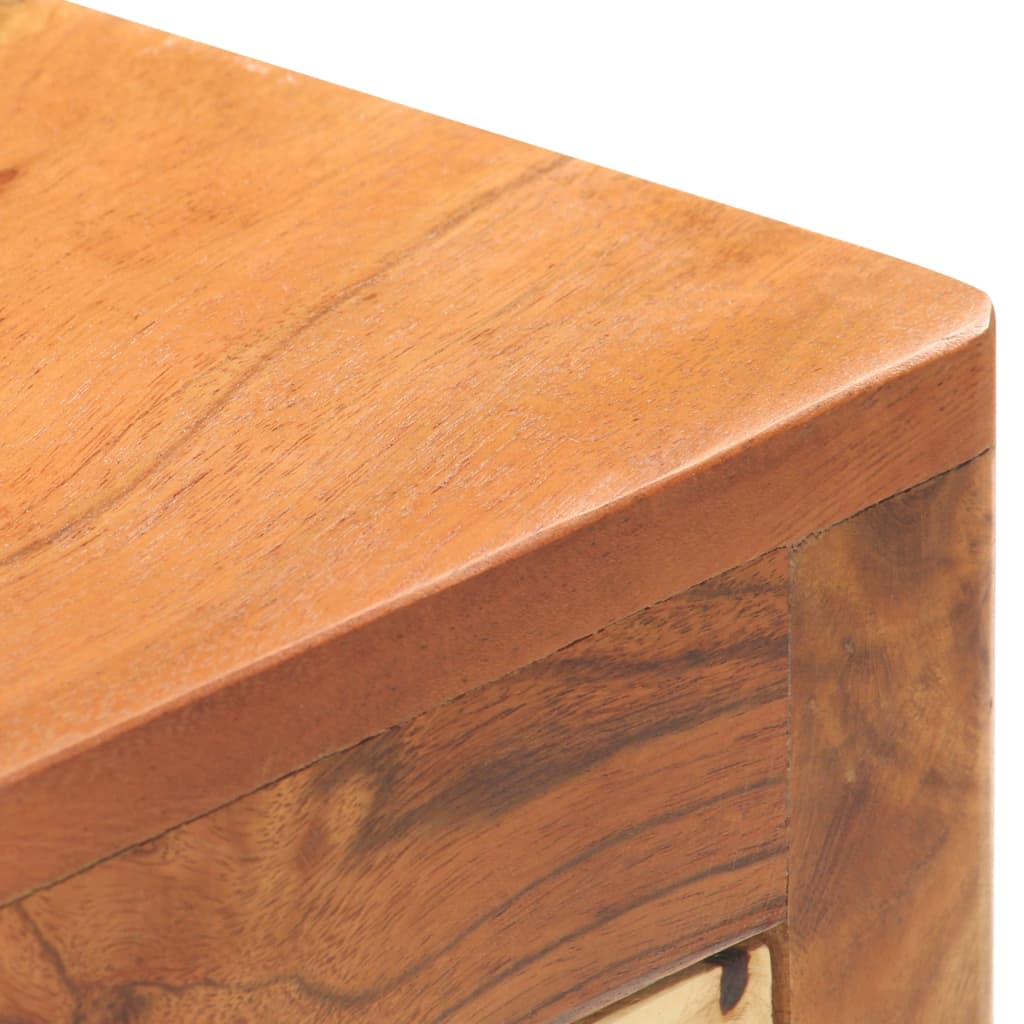 Meuble TV en Bois Massif d'Acacia - 116 cm-Mon Meuble TV-5