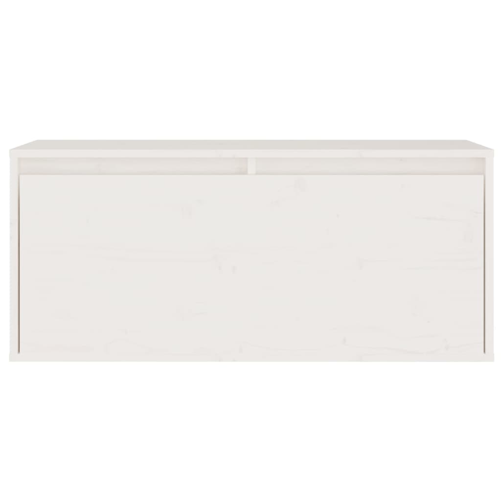 Meuble TV en Bois Massif de Pin Blanc - 4 Pièces-Mon Meuble TV-4