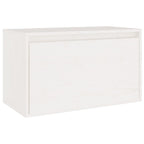 Meuble TV en Bois Massif de Pin Blanc - 4 Pièces-Mon Meuble TV-8