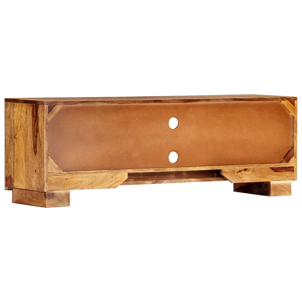 Meuble TV en Bois Massif de Sesham - 120 cm-Mon Meuble TV-2