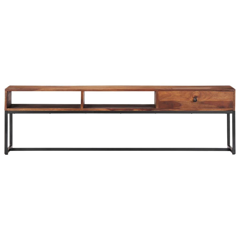 Meuble TV en Bois Massif de Sesham - 160 cm-Mon Meuble TV-2