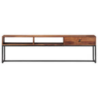 Meuble TV en Bois Massif de Sesham - 160 cm-Mon Meuble TV-2