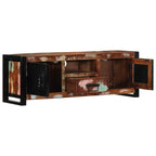 Meuble TV en Bois Massif Seconde Main - 100 cm-Mon Meuble TV-Bois de récupération massif-2