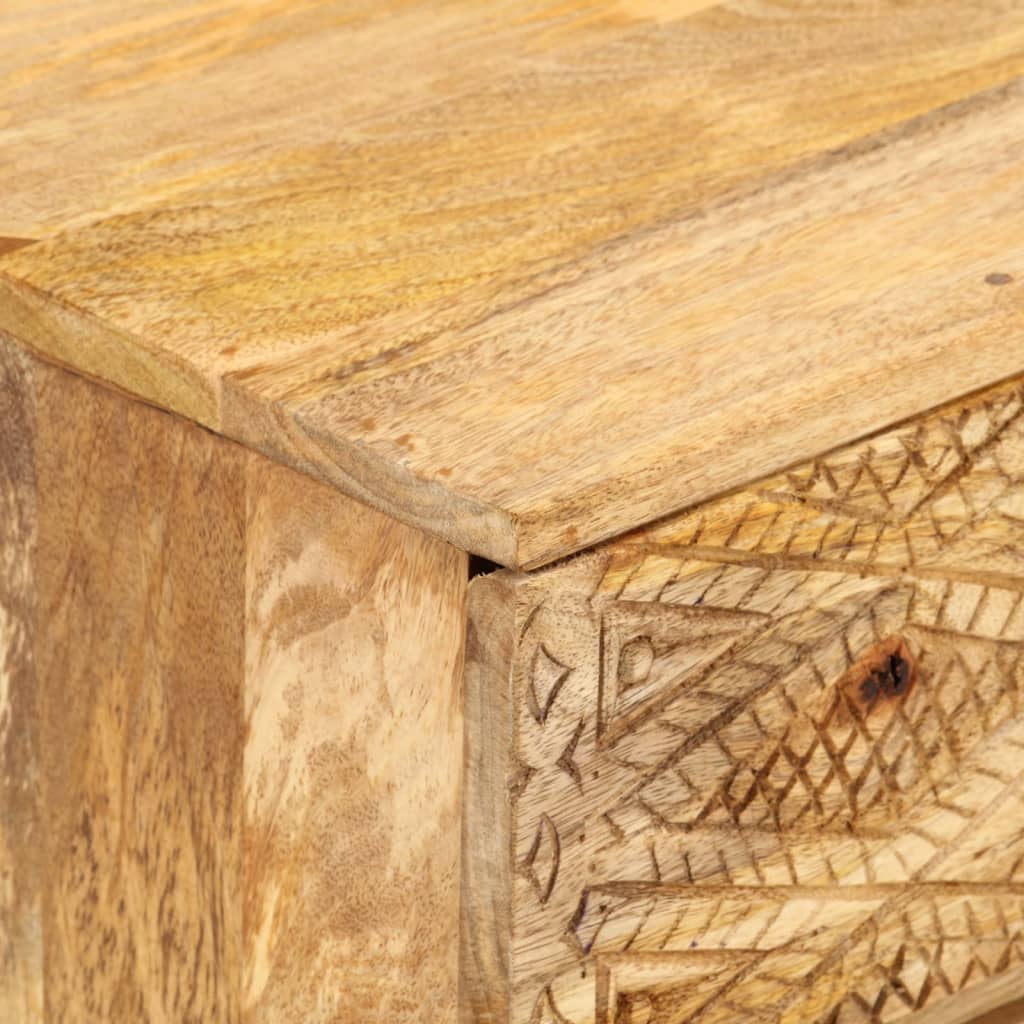 Meuble TV en Bois Original de Manguier - 110 cm-Mon Meuble TV-5
