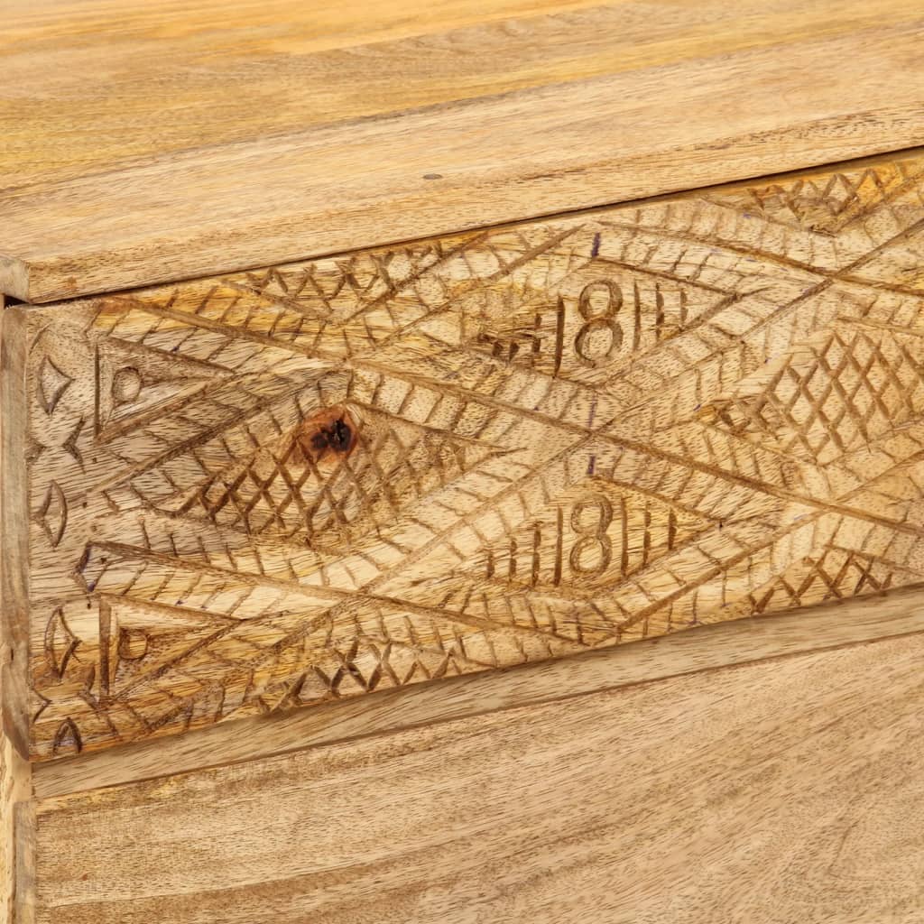 Meuble TV en Bois Original de Manguier - 110 cm-Mon Meuble TV-7
