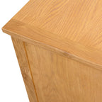 Meuble TV en Chêne Massif Ancien - 110 cm-Mon Meuble TV-5