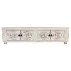 Meuble TV en Manguier Blanchi - 140 cm-Mon Meuble TV-3