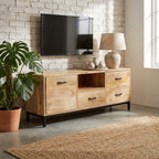 meuble-tv-en-manguier-et-metal-110-cm-decor