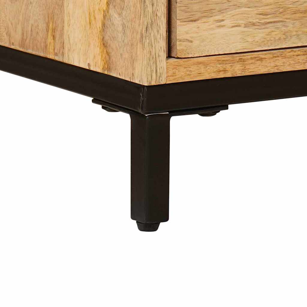 Meuble TV en Manguier et Métal - 110 cm-Mon Meuble TV-10