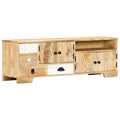 Meuble TV en Manguier Massif - 120 cm-Mon Meuble TV-1