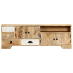 Meuble TV en Manguier Massif - 120 cm-Mon Meuble TV-2