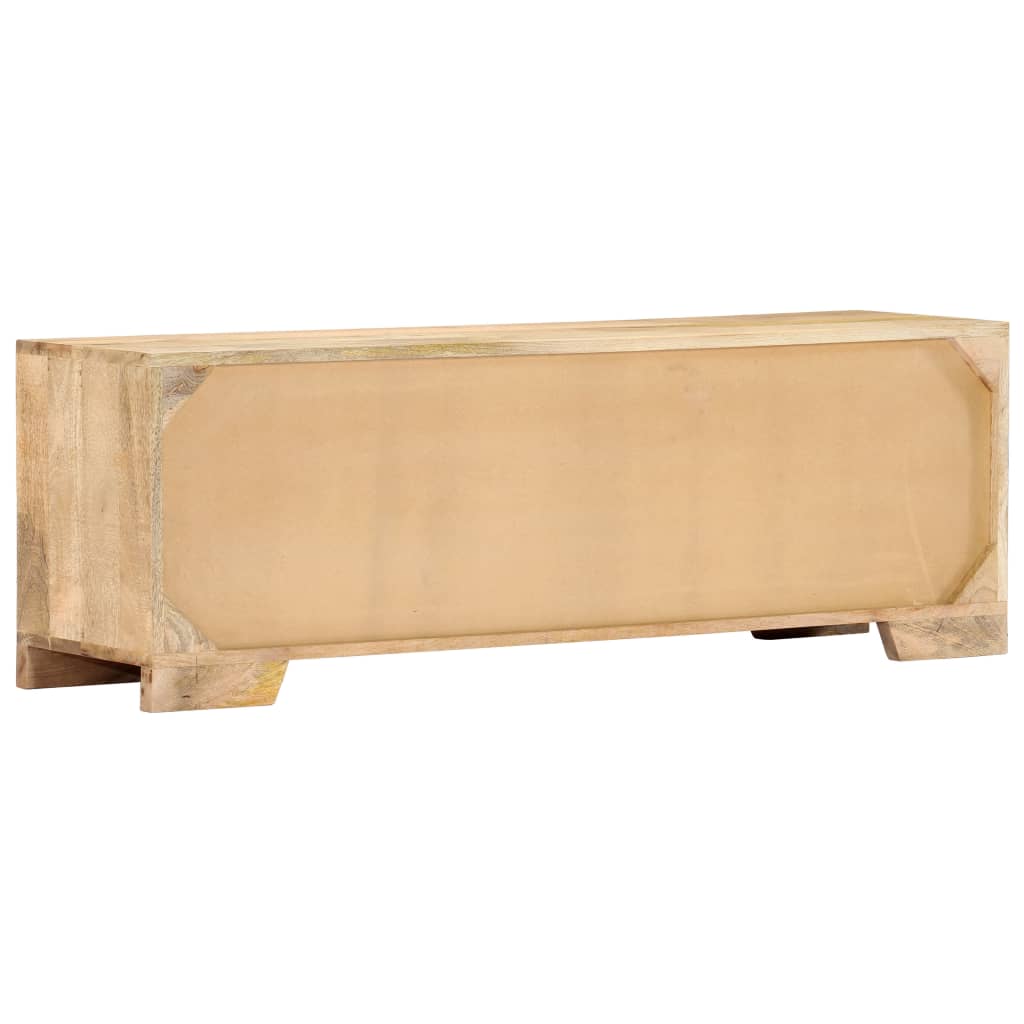 Meuble TV en Manguier Massif - 120 cm-Mon Meuble TV-4
