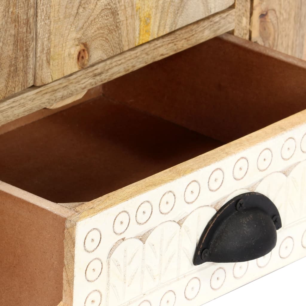 Meuble TV en Manguier Massif - 120 cm-Mon Meuble TV-9