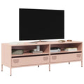 Meuble TV en Métal Rose - 135 cm-Mon Meuble TV-Rose-135 cm-3