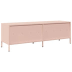 Meuble TV en Métal Rose - 135 cm-Mon Meuble TV-Rose-135 cm-7