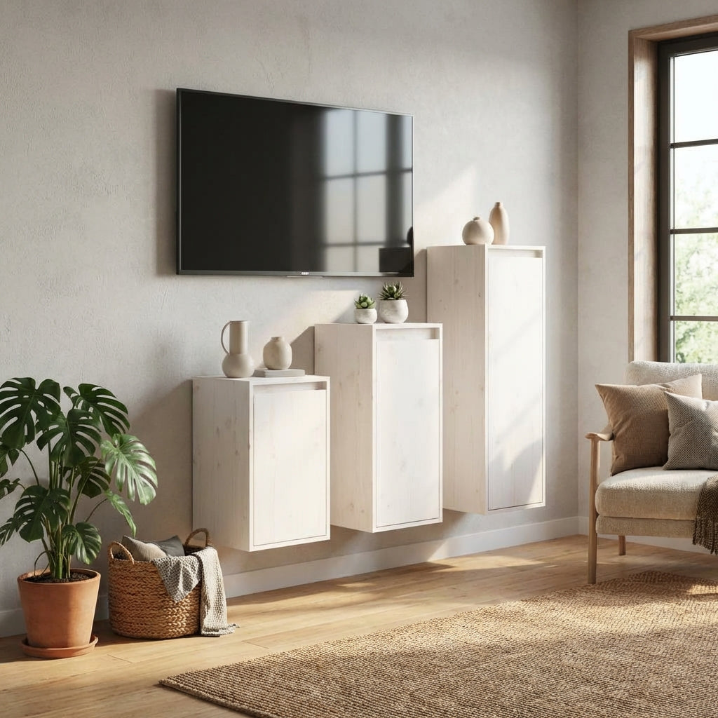 meuble-tv-en-pin-massif-blanc-3-pieces-decor