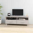 Meuble TV en Pin Miel - 106 cm-Mon Meuble TV-Blanc-1-11