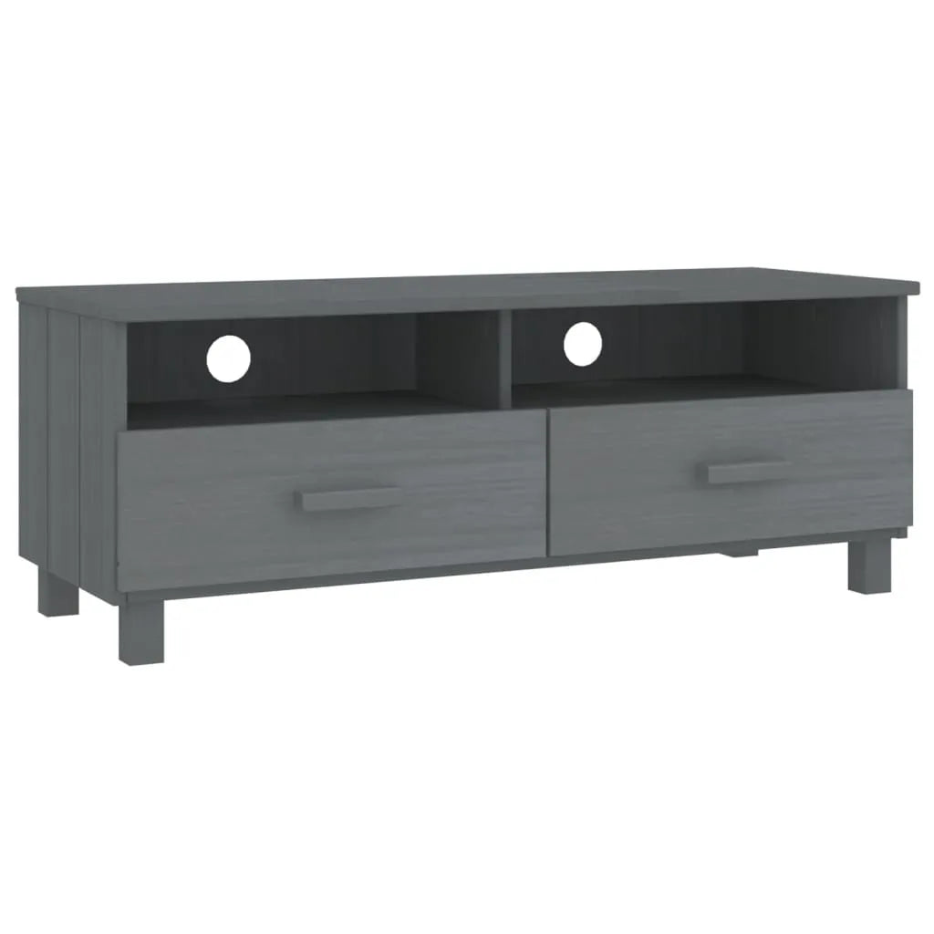 Meuble TV en Pin Miel - 106 cm-Mon Meuble TV-marron miel-1-2