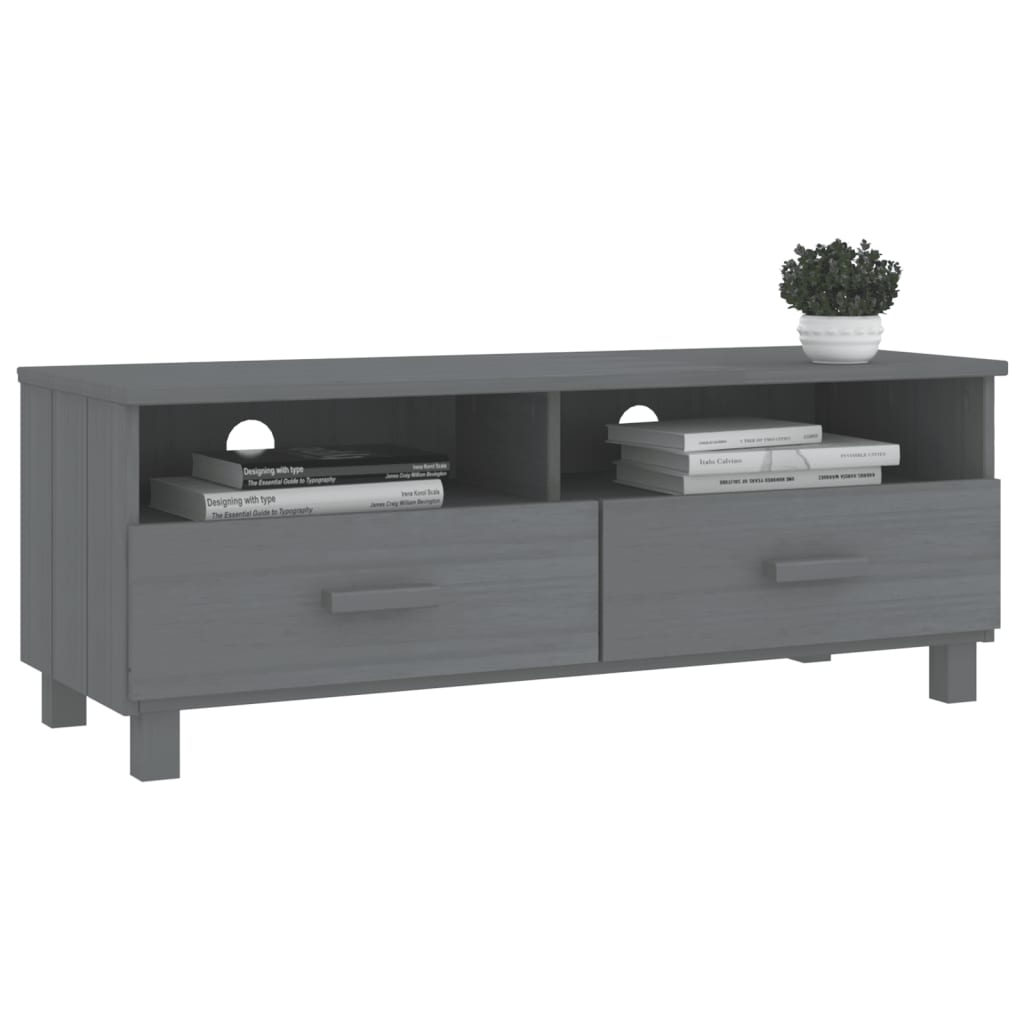 Meuble TV en Pin Miel - 106 cm-Mon Meuble TV-marron miel-1-6