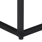 Meuble TV en Teck et Métal Noir - 110 cm-Mon Meuble TV-1-110 x 30 x 39 cm-6