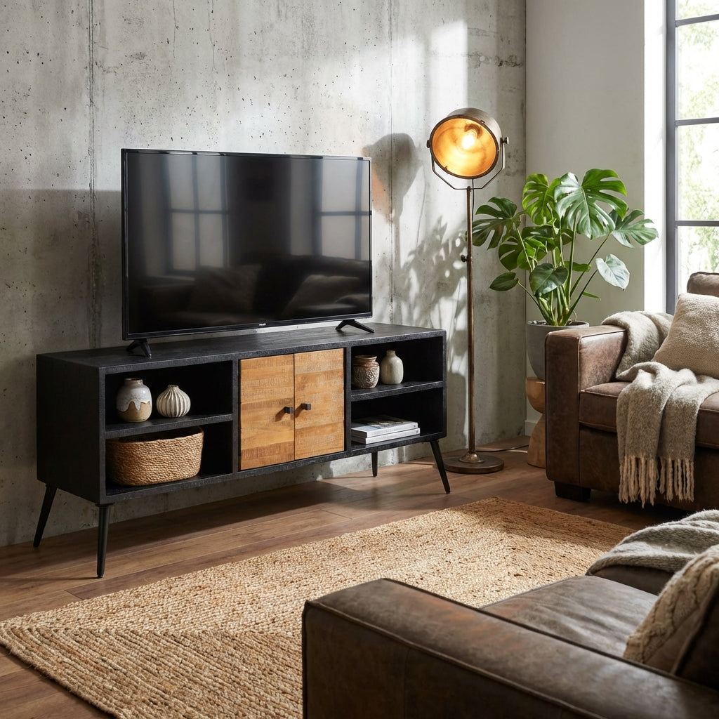 meuble-tv-en-teck-massif-et-noir-112-cm-decor
