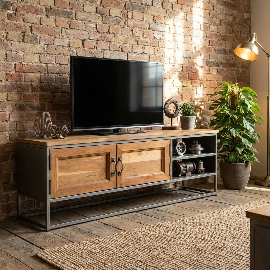 meuble-tv-en-teck-recycle-et-acier-120-cm-decor