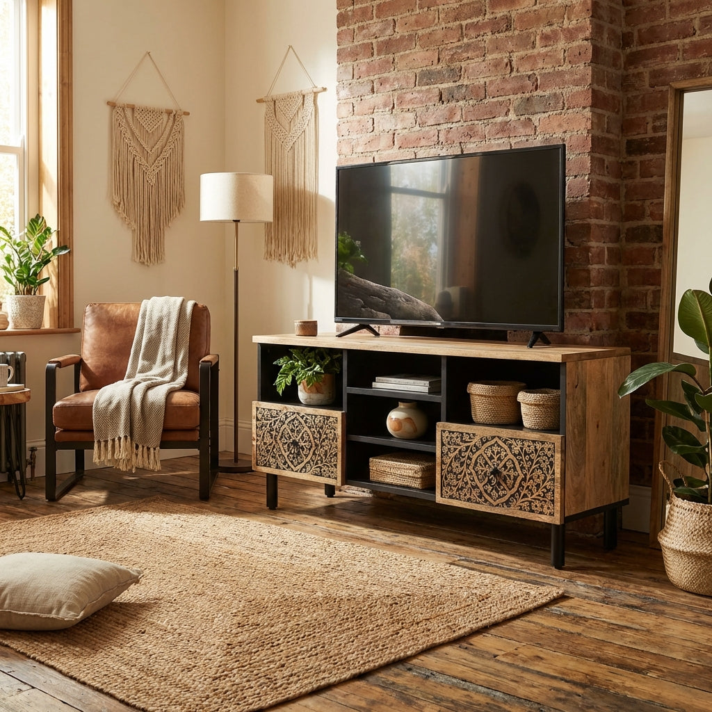 meuble-tv-fer-forge-et-bois-de-manguier-100-cm-decor