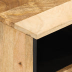 Meuble TV Fer Forgé et Bois de Manguier - 100 cm-Mon Meuble TV-8
