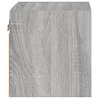 Meuble TV Flottant Gris Effet Sonoma - 2 Pièces-Mon Meuble TV-30 cm-30 cm-1-9
