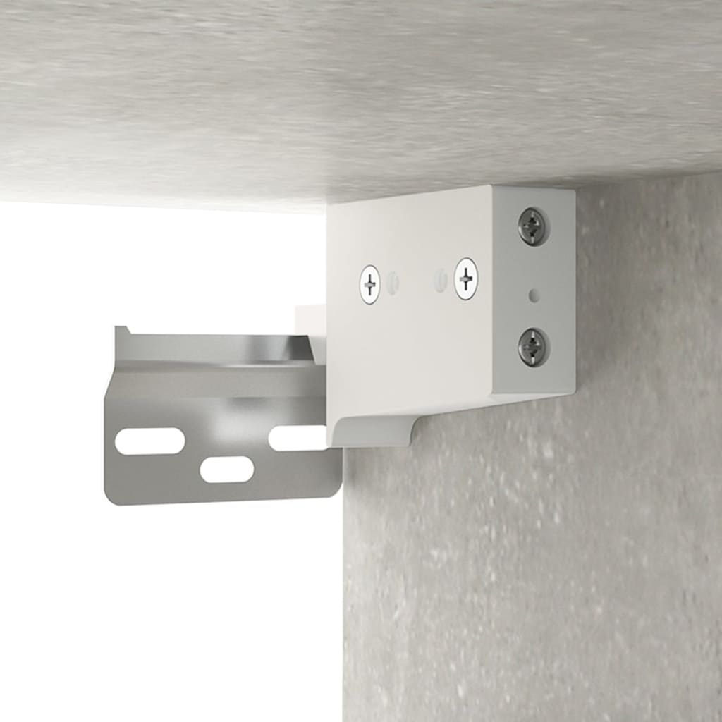 Meuble TV Gris Anthracite Effet Béton - 5 Pièces-Mon Meuble TV-8