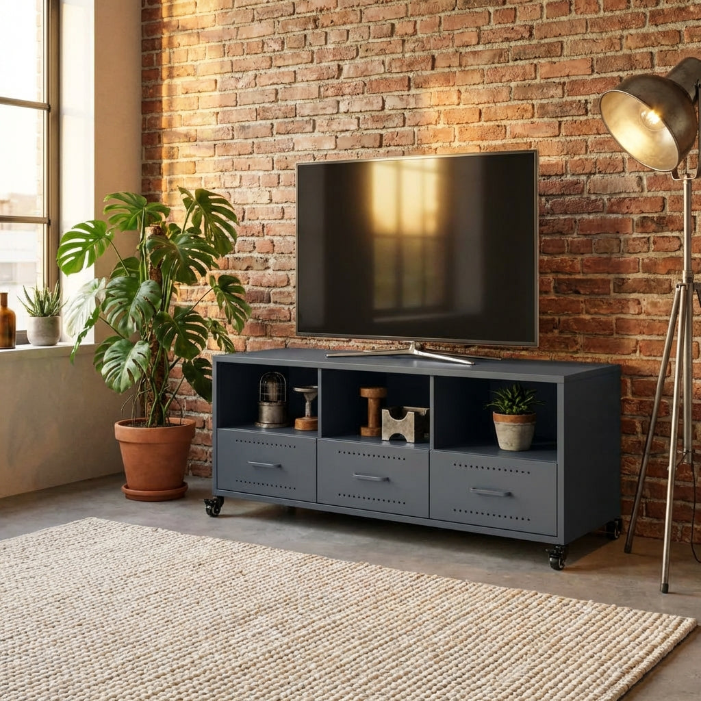 meuble-tv-gris-anthracite-mat-en-acier-100-cm-decor