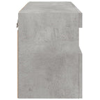 Meuble TV Gris Béton avec LED - 60 cm-Mon Meuble TV-Gris béton-40 cm-1-10